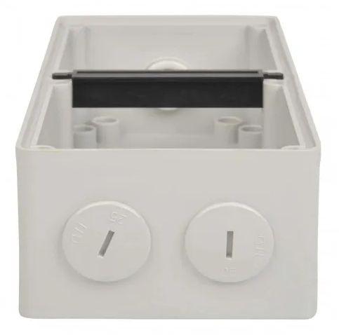 2 Module Enclosure Base for industrial 56 series outlets TEST2E