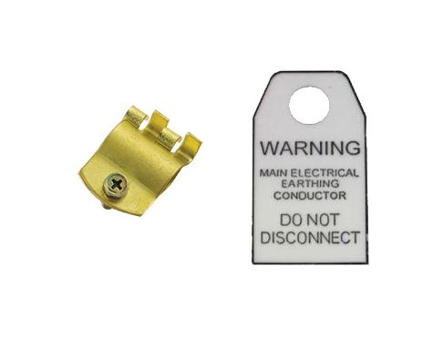 Earth Clip 12mm Small with Tag EARTH-CLIP