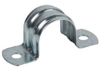 50mm Full saddle Zinc Plated Box of 50 pieces TESFS50