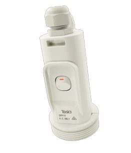 10A Suspended Switched Socket Outlet White SPP10