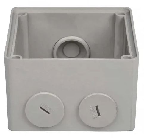 1 Module Enclosure Base Only Weatherproof IP66 TEST1E