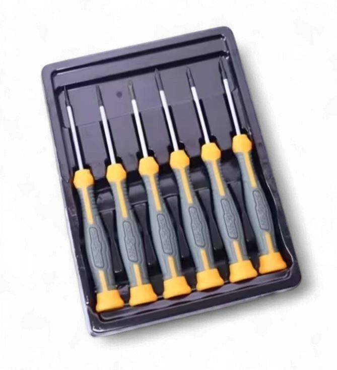 Precision screw driver set 6 pcs PSD-6