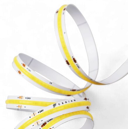 COB Fexi Led strip 9W per meter 24VDC IP20 8mm wide 3000K 5m long