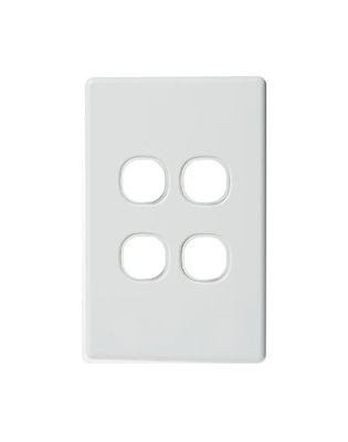 4 Gang Grid and Plate Zack Range CSS04/P