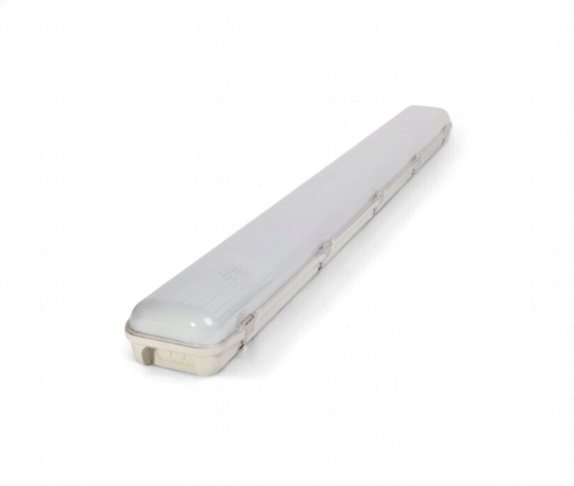 36W T8 LED weatherproof batten 6000k IP65 DPB236WPWB-2x18