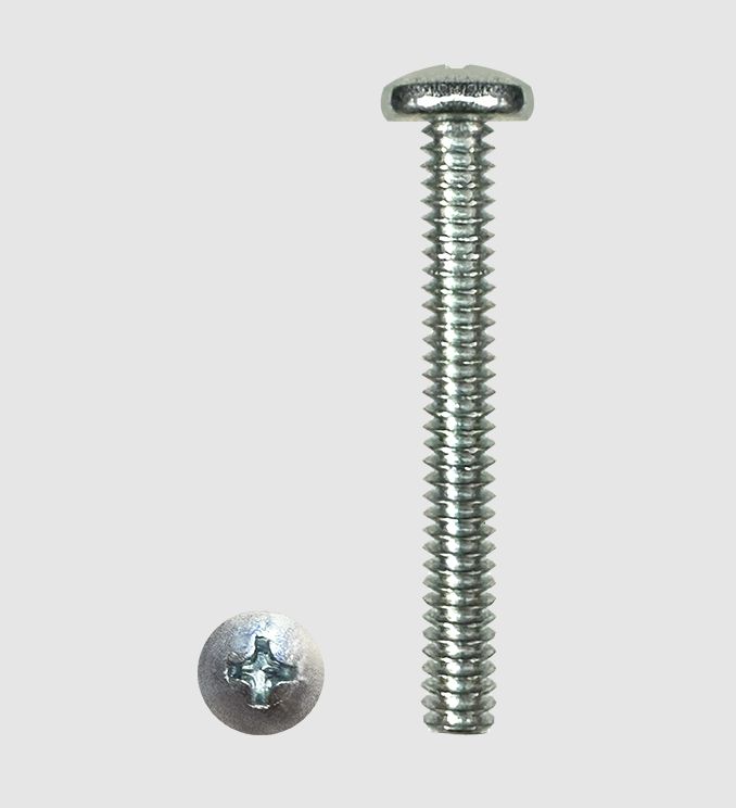 Pan Head Screws 5/32"-2" Zinc plated 5/32" x 50mm MTS5322P