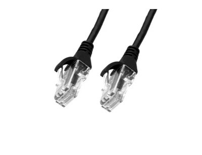 Patch Lead 300mm / 1 feet Black PLC6BL0.3M