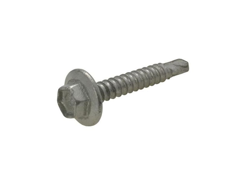 Hex Head Self Drilling Screw 12g x 20mm Galvanised pack of 200 pcs