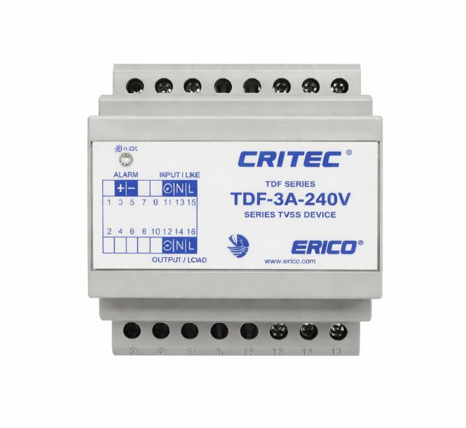 ERICO CRITEC 20kA Transient Discriminating Filter Surge Diverter TDF3A240V