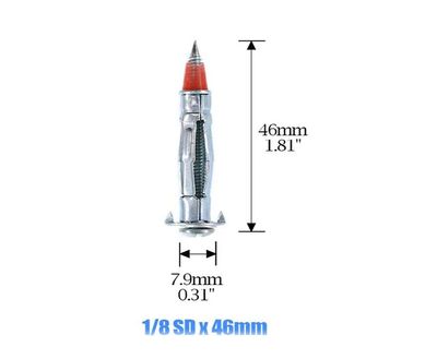 40mm Wall Anchor Molly Bolt pack of 40 pcs WAMB46-40