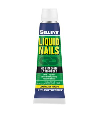 Selleys Construction Adhesive 100g Liquid Nails 9300697106711