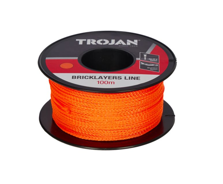 100m Bricklayers Line Orange TJ027175