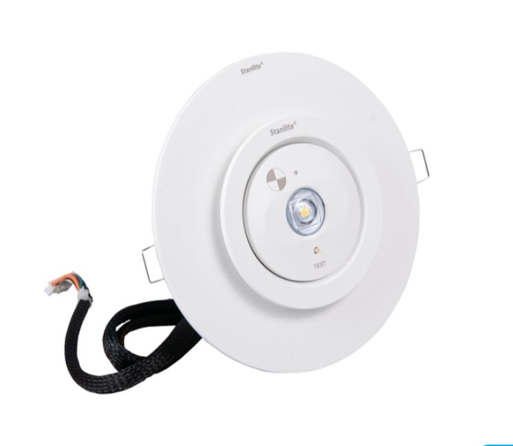 Stanilite Platinum Emergency Spitfire Recessed Single LED SF1LEDP