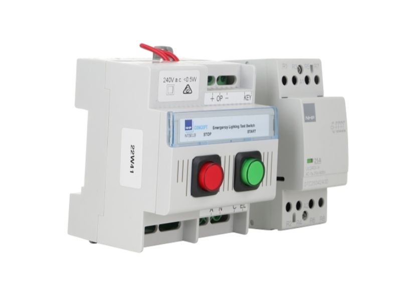 NHP Emergency Lighting Test Unit Push Button Open Type CELAELK1W