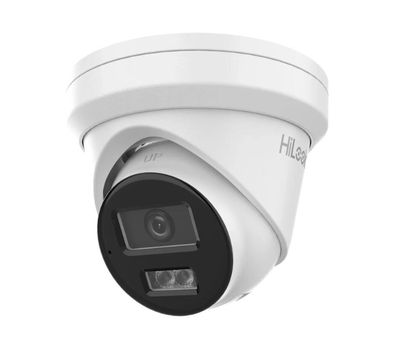 HiLook 8MP 2.8mm 4K Intellisense Smart Dual IR Turret IP Camera with Built in Mic IPC-T381H-MU-2