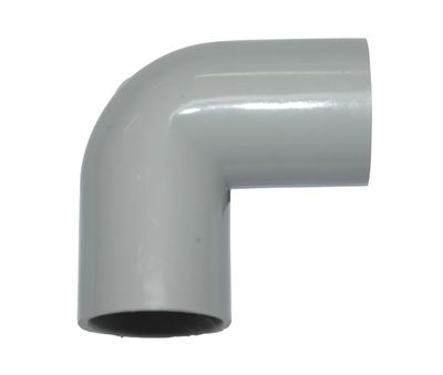 32mm Plain PVC solid Elbow Grey SE32 EL32-P