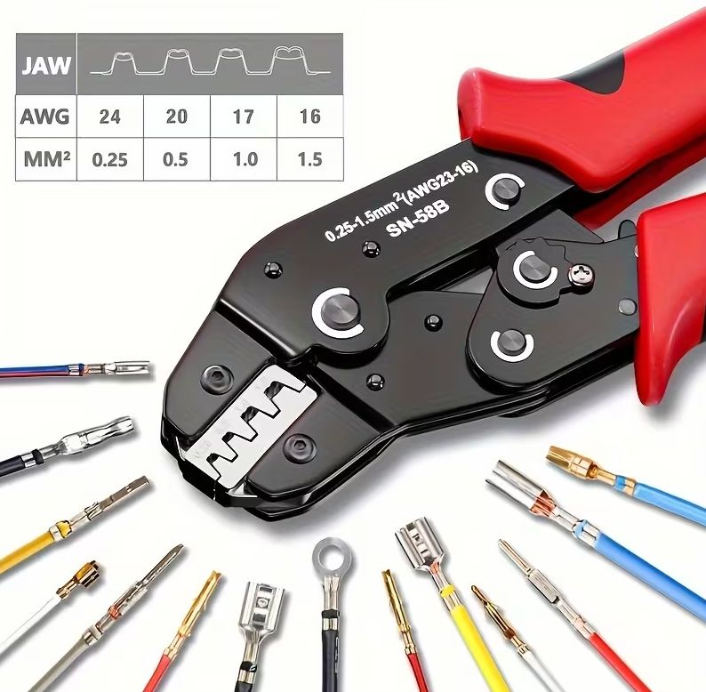 SN-58B AWG23-16 0.25-1.5mm² crimper crimpimg tool