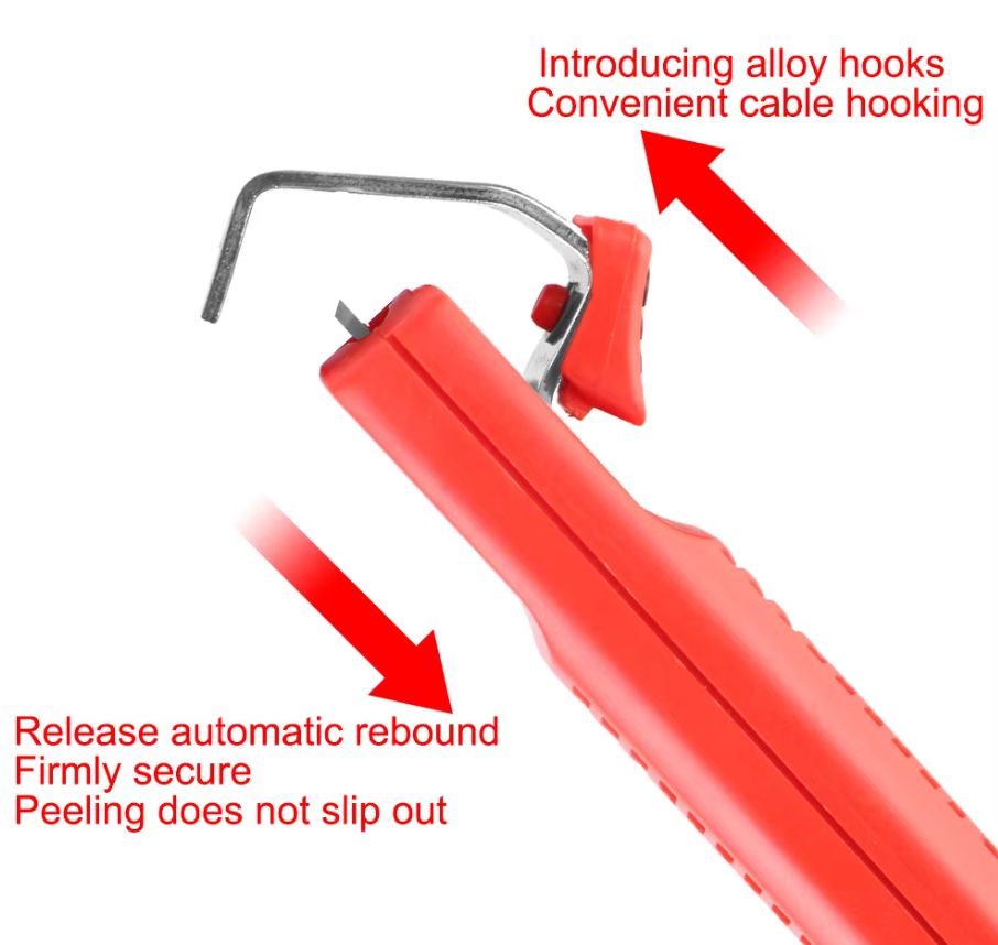 8–28mm Adjustable Wire Stripper for Round Cable LY25-2