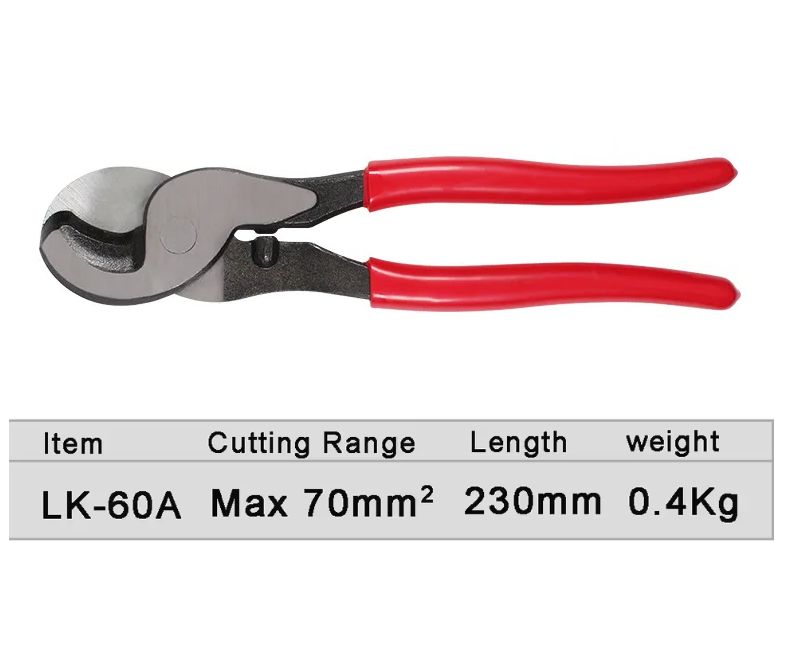 230mm Wire Cable Cutting Plier Cutter cut up to 70mm sq LK-60A