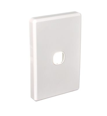 Clipsal Classic White 1 Gang Grid and Cover plate C2031VH-WE