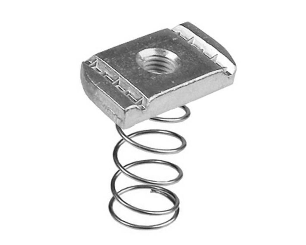 Channel Nut with Long Spring M8 B1007Z