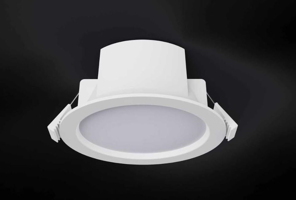 10W Step Recessed Downlight CCT Tri-Colour Dimmable 90mm cutout CE.DLE26.10W