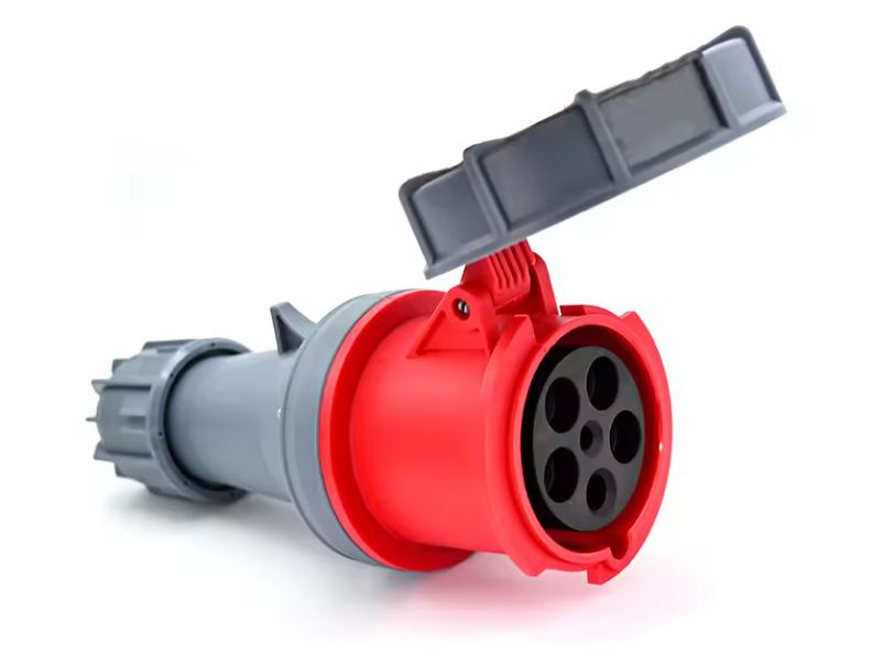 5 Pin 63A CEE Extension Socket Container International Standard IP67 TYP-2352