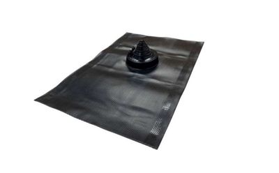 6-50mm Dektite Roof Flashing EPDM Lead zinc Butyl tape 450mm x 280mm TUFDA35L