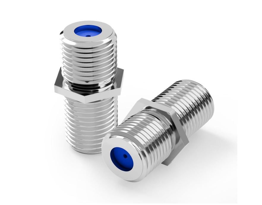 F Type Female to F Type Female Screw in on Adaptor fitting connector FFM-FFM