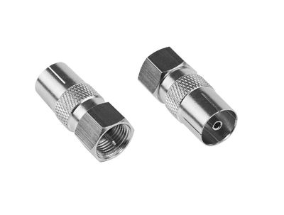 F Type Male to PAL Female Joiner Adaptor fitting connector BC5728