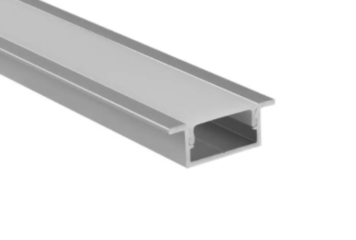 Winged Leap Aluminium Extrusion Profile for LED Strip 14mm x 9mm x 3m - Silver