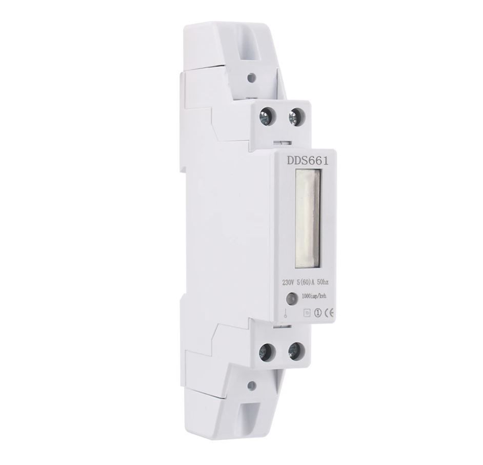 Single Phase KwH Digital Energy Meter 60A Din Rail mount DDS661