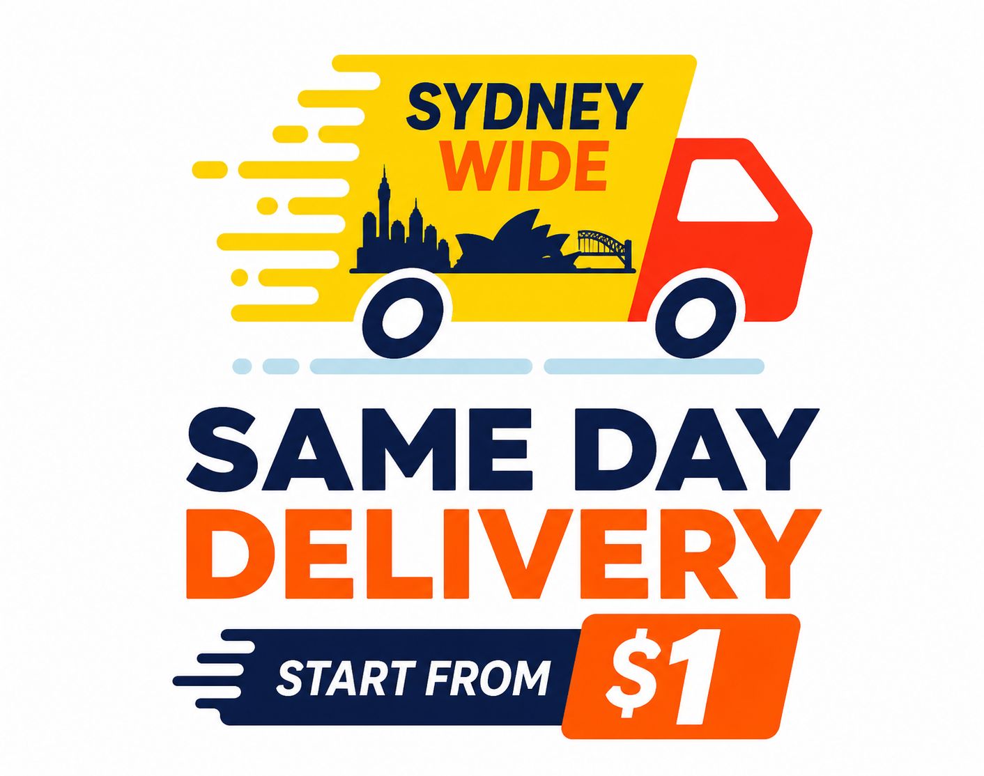 Sydney Wide Same Day Delivery $1 per km charge