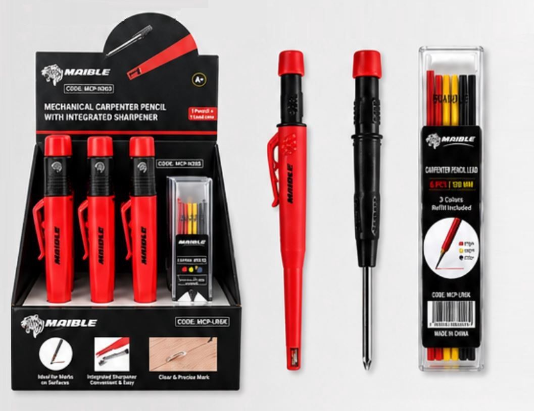 Mechanical Carpenter Pencil with Sharpener MCPLN30