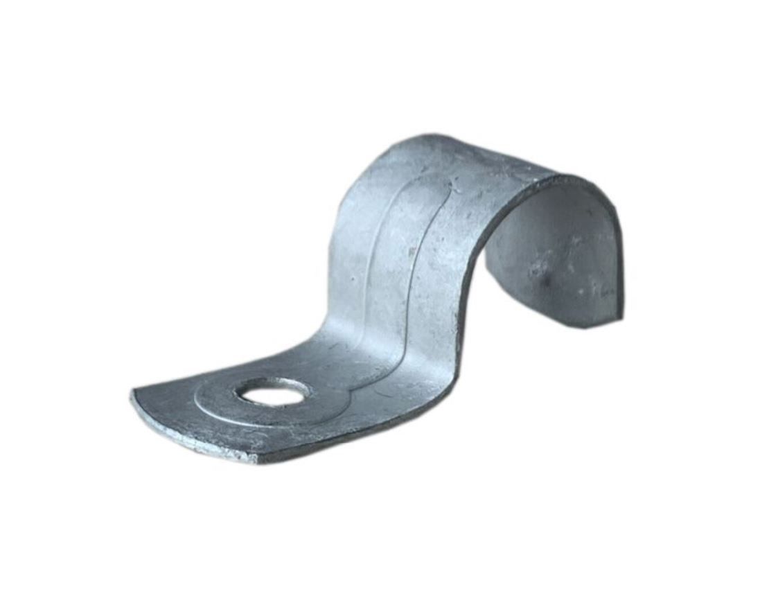 16mm Half Saddle Hot Dipped Galvanised 6.5mm Hole Pack of 100 HS16-HD