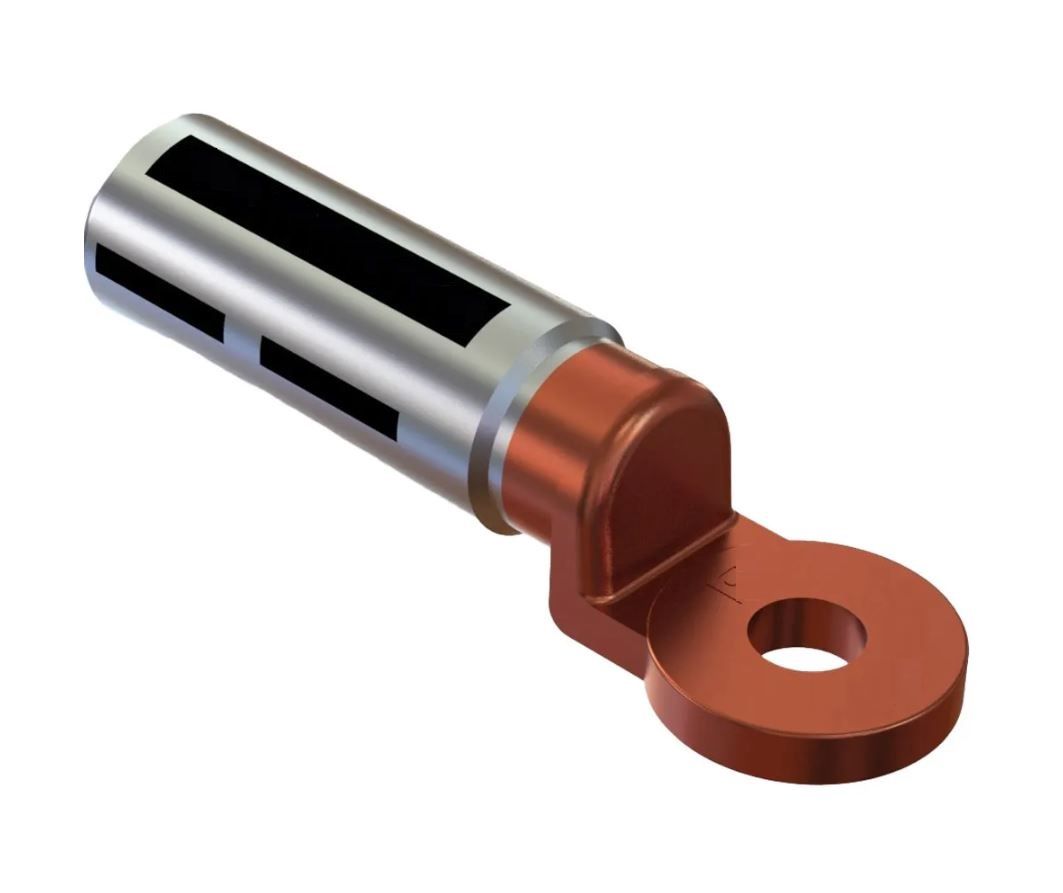 Bi-Metal Copper Aluminium Lug suits to 50mm² cable, 12mm stud hole BL50-12 HBT50-12