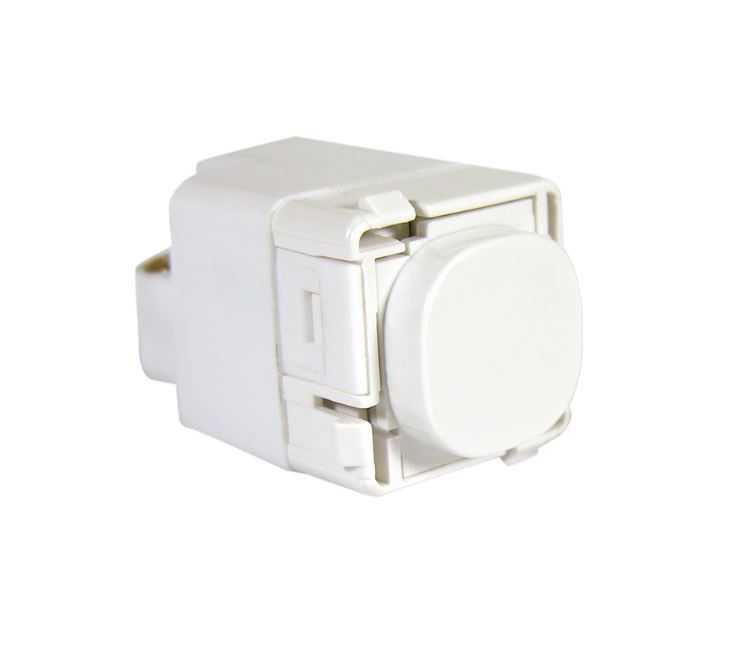 Clipsal 30 Series Intermediate Push Button Switch Mechanism White 30PBI-WE