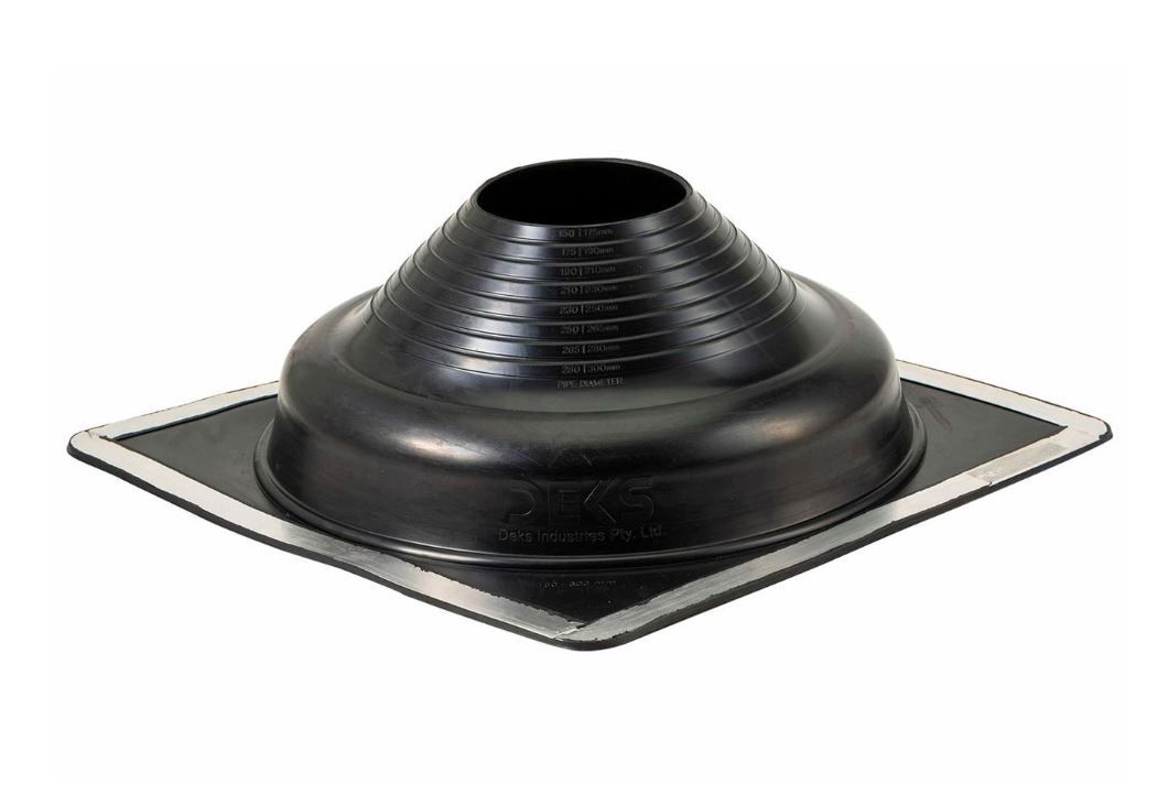 Dektite 150-300mm Roof Flashing EPDM &amp; Aluminium 450mm x450mm DFE107B
