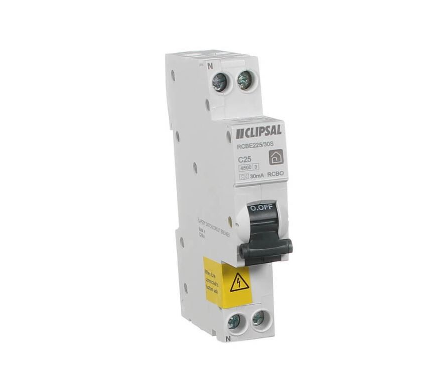 Clipsal 20A Resi Max RCBO 1P+N 30mA RCBE220/30S
