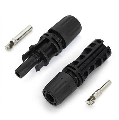 Genuine Male &amp; Female MC4 connector pair 1500V DC to Suit 4-6mm2 Cable EVO-PVKST4/KBT4