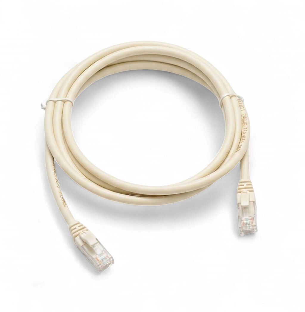 1.5 Meter Cat6 Patch Lead White 4 Pair Twisted RJ45 STKPLC615WH
