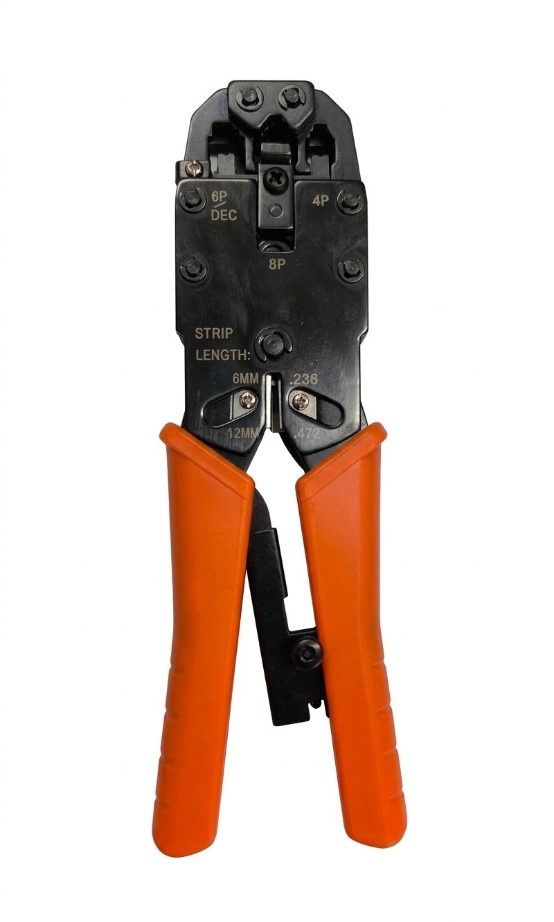 RJ Plug Compression Tool Crimper for RJ11,RJ12,RJ45 PA1540 06CT468-1 STKRCRG468