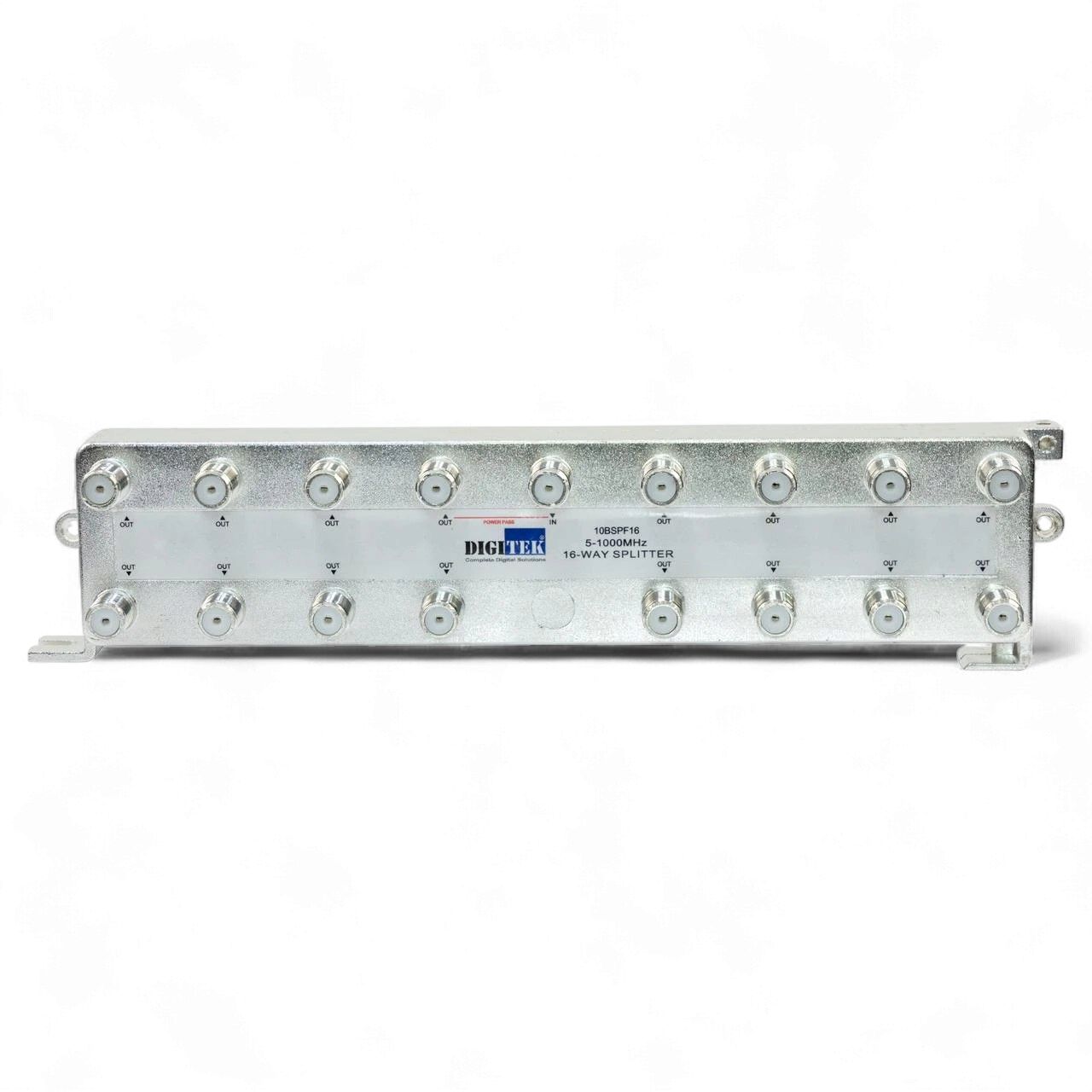 16 Way Splitter 5-1000MHz F Type Power Pass 10BSPF16