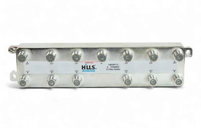 12 Way Splitter 5-1000MHz F Type Power Pass 10BSPF612