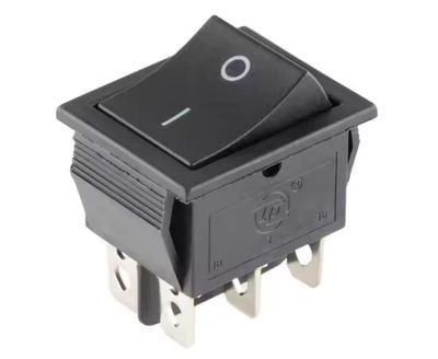 Rocker Switch 2-Position ON-OFF DPDT 6Pin 16A 250V KCD4-2