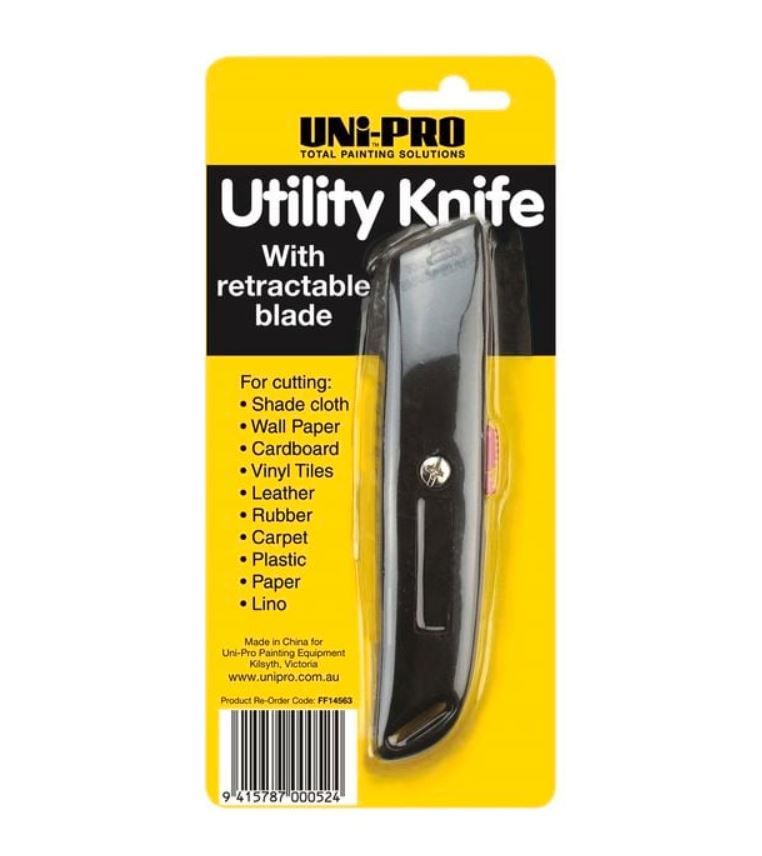 UNi-PRO Retractable Utility Trimming Knife FF14563
