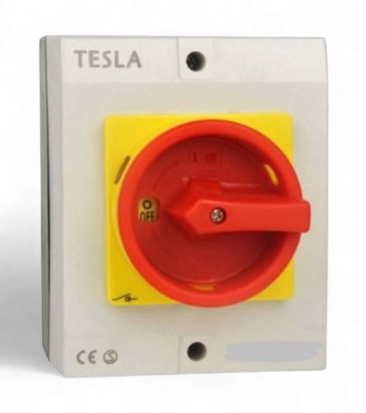 32A 3 Pole Industrial Isolation Switch Isolator With Enclosure 3P32ASME