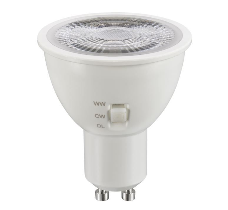 GU10 8W Tri-colour CCT Globe Bulb Light Solaris 12 GU10-TC8W