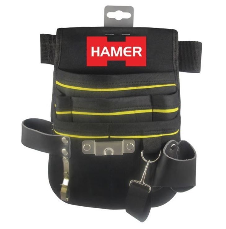 6 Pockets Electricians Tool Pouch with Belt ETP6