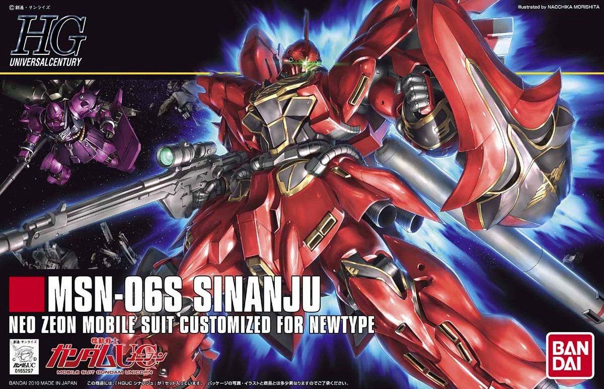 HG UC 1/144 MSN-06S Sinanju